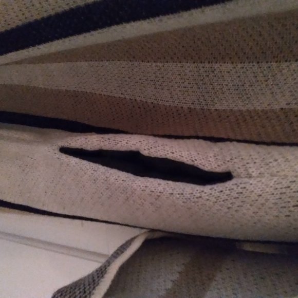 Stripped Duster Sweater - Picture 3 of 4